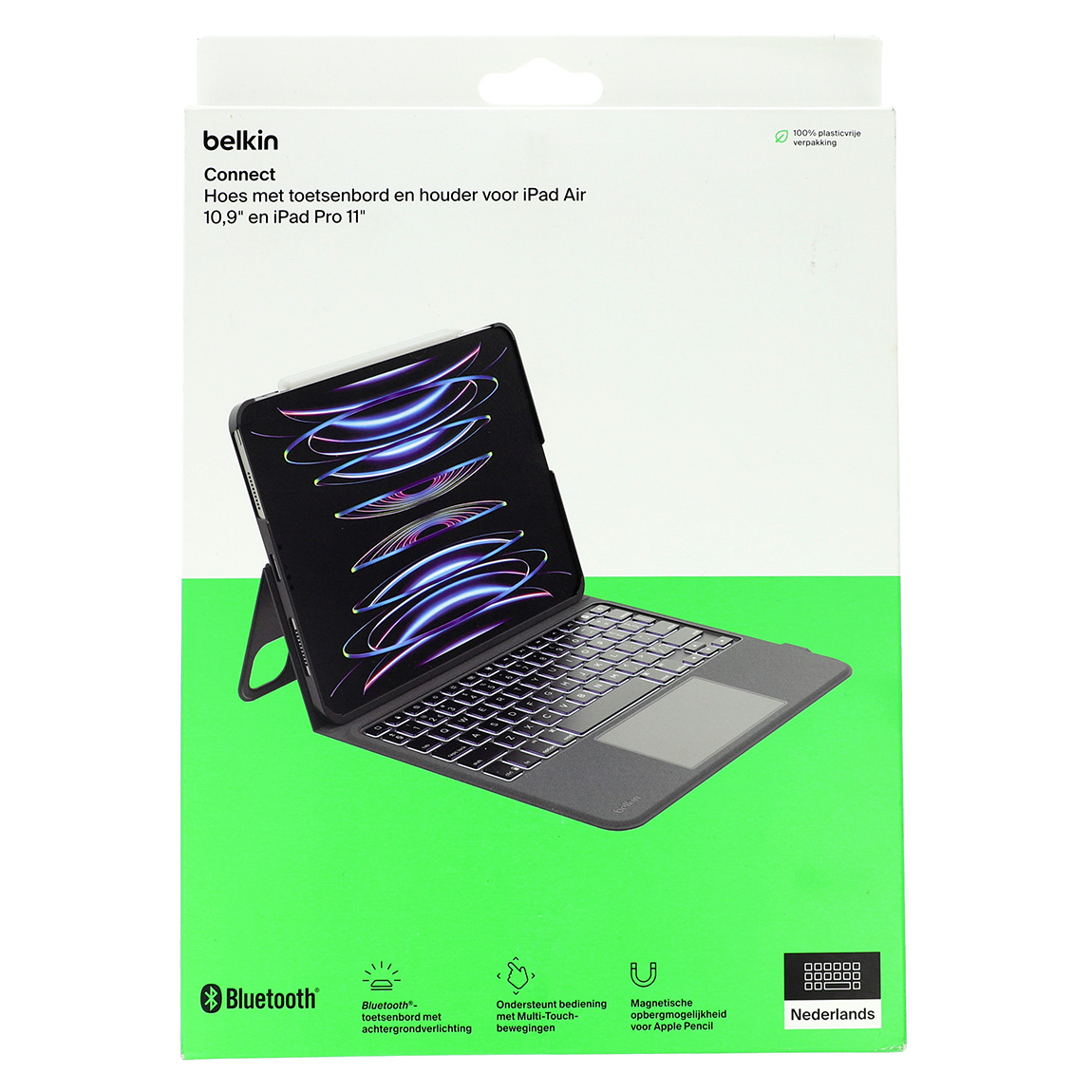 Etui z klawiaturą Belkin Connect Everyday do iPad Pro 11 gen. 4/3/2/1 i iPad Air 10.9 gen. 5/4, czarne